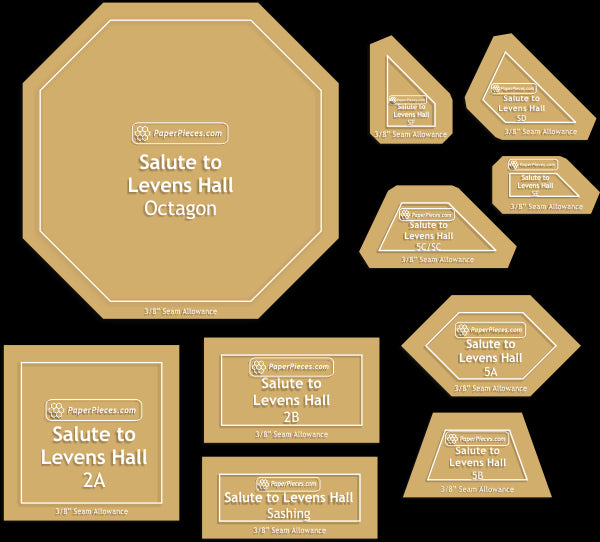 Salute to Levens Hall by Kim McLean