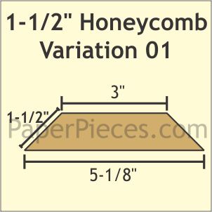 1-1/2" Honeycomb Variation 01