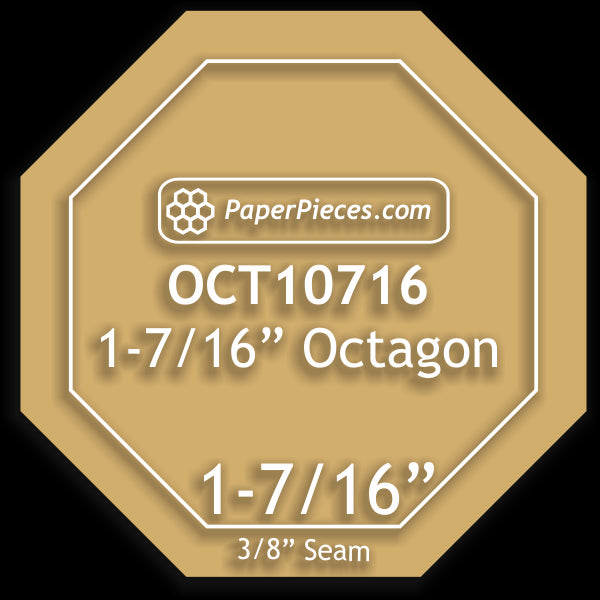 1-7/16" Octagons