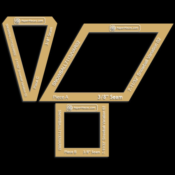 7-11/32" Snowball Variation 02