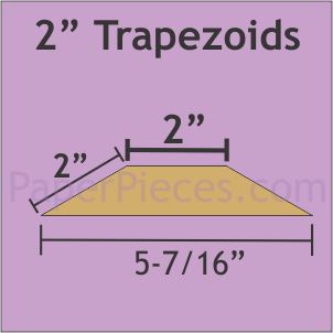 2" Trapezoids