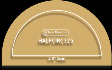 3-1/4" Half Circles