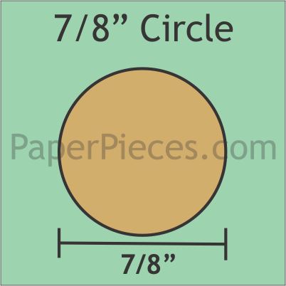 7/8" Circles