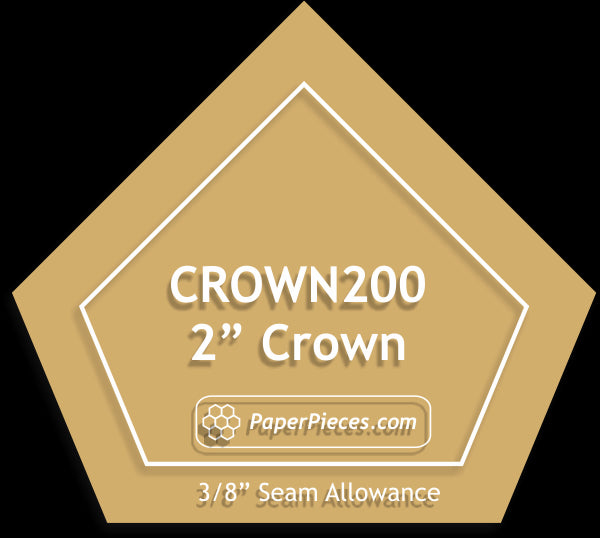 2" Crown Papers and Acrylics