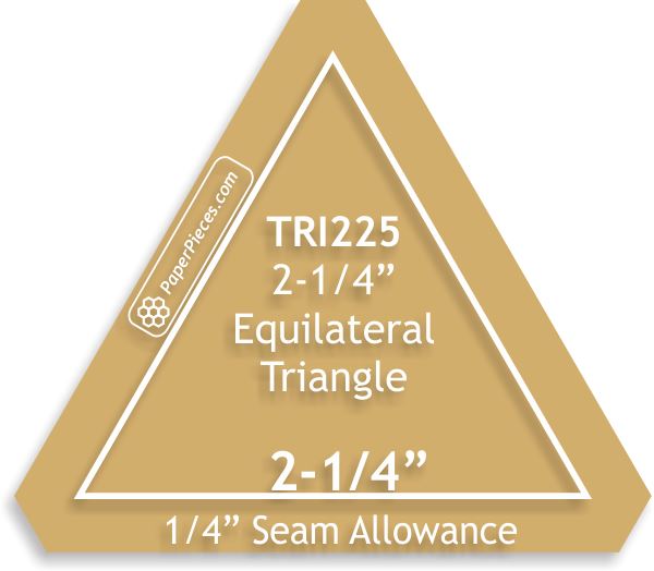 2-1/4" Equilateral Triangles