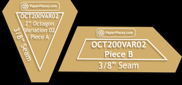 2" Octagon Block Variation 02