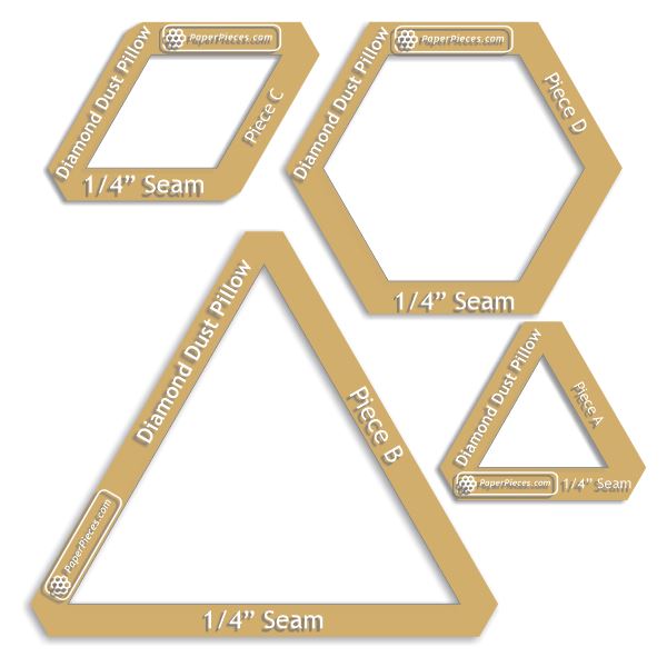 Diamond Dust Pillow by Paper Pieces