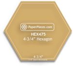 4-3/4" Hexagons