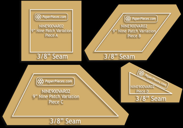 9" Nine Patch Variation 02