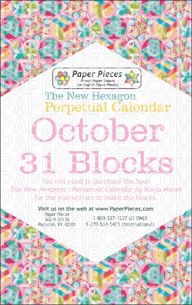 The New Hexagon Perpetual Calendar Piece Packs + Templates