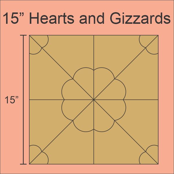 15" Hearts and Gizzards