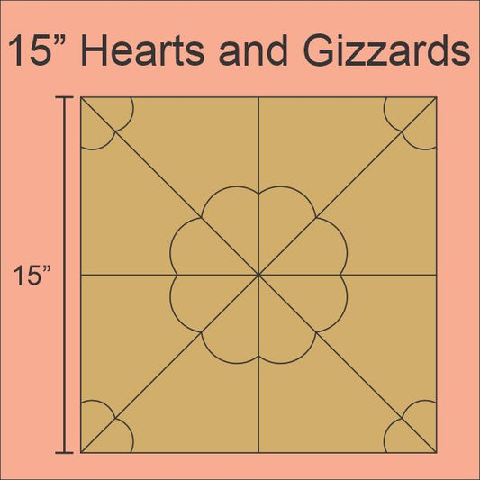 15" Hearts and Gizzards