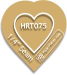 3/4" Hearts