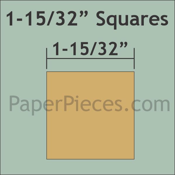 1-15/32" Square