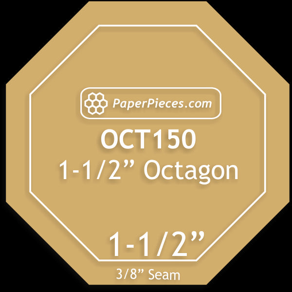 1-1/2" Octagons