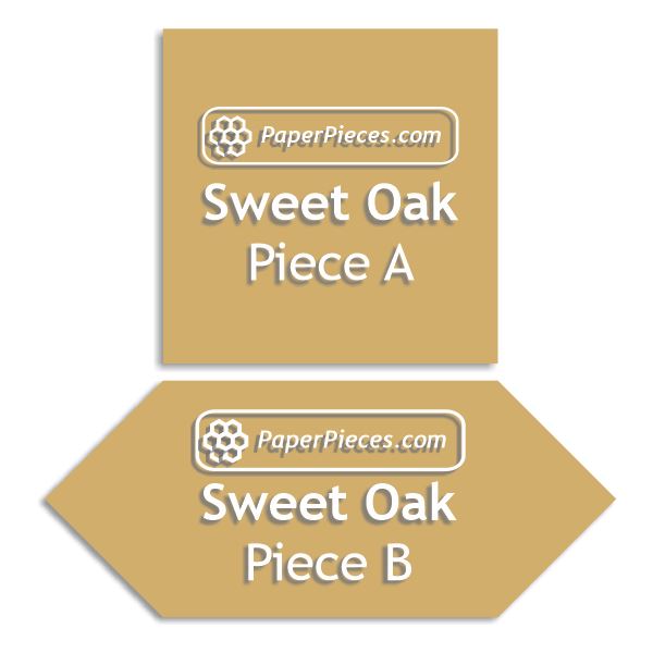 Sweet Oak Baby Quilt by Paper Pieces