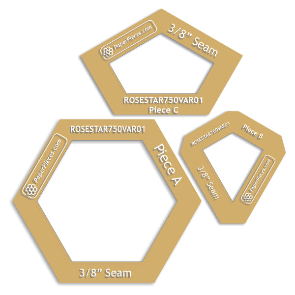 7-1/2" Rose Star Variation 01