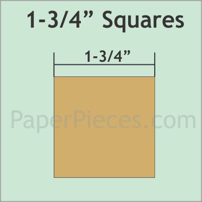 1-3/4" Squares