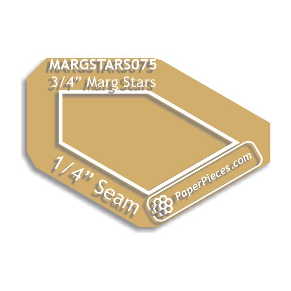 3/4" Marg Stars