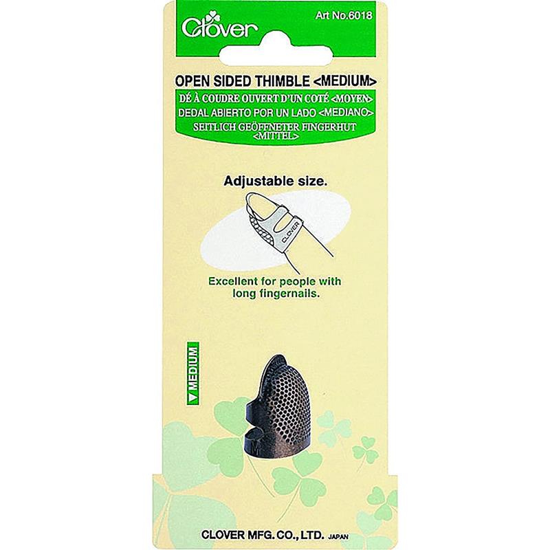 Clover Open Sided Thimble- Size S