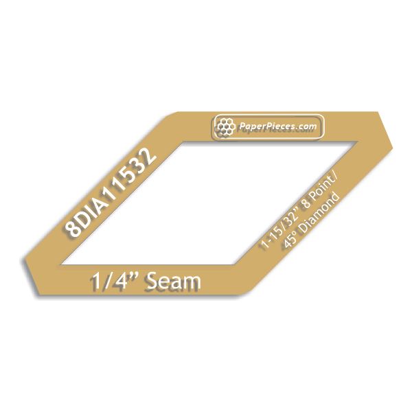 1-15/32" 8 Point Diamond