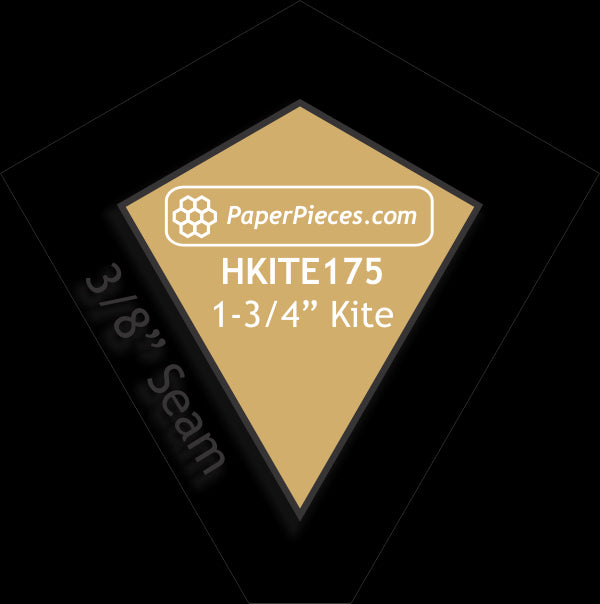 1-3/4" Hexagon Kites