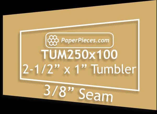 2-1/2" x 1" Tumblers