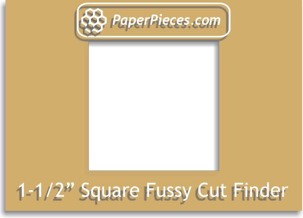 1-1/2" Square Fussy Cut Finder