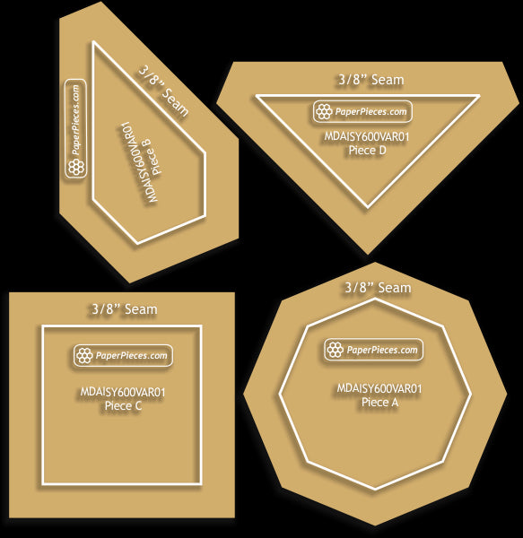 6" Missouri Daisy Variation 01