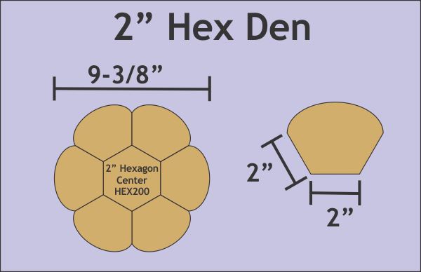 2" Hexden