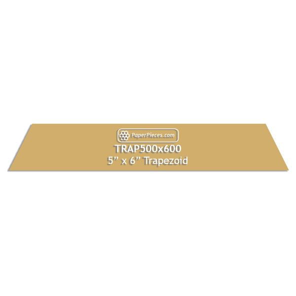 5" x 6" Trapezoid