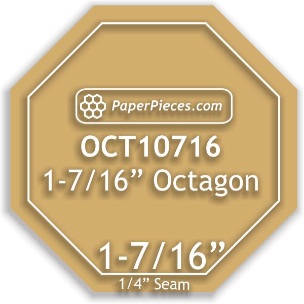 1-7/16" Octagons