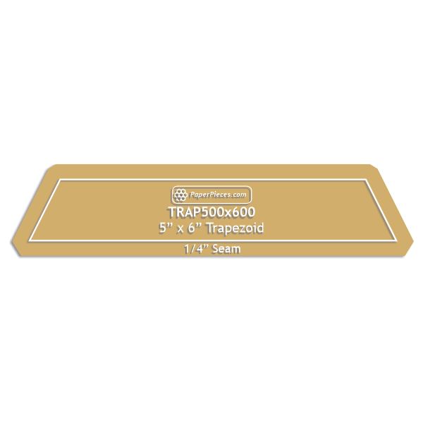 5" x 6" Trapezoid