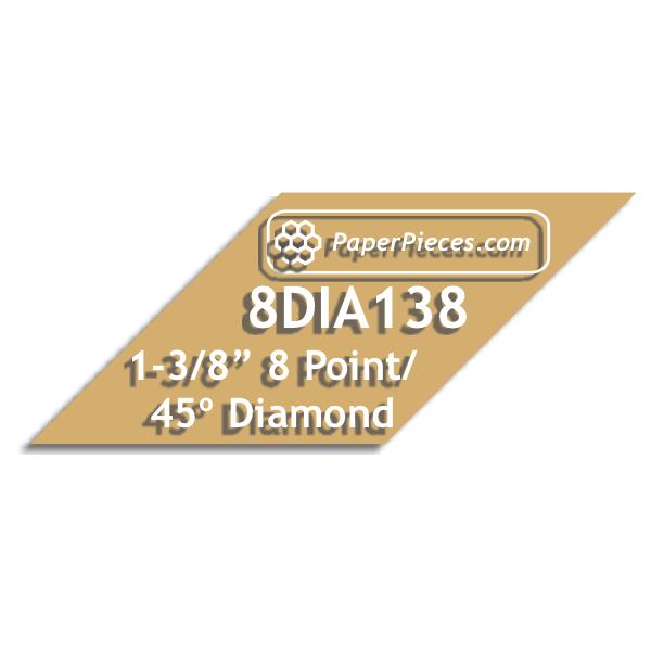 1-3/8" 8 Point Diamond