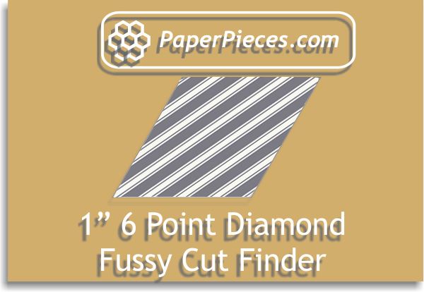 1" 6 Point Diamond Fussy Cut Finder