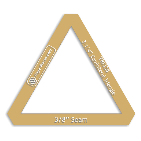 3-1/4" Equilateral Triangle