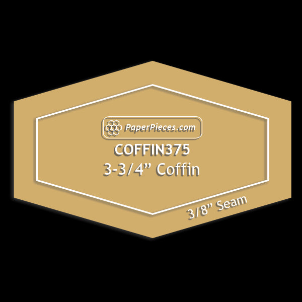 3-3/4" Coffin