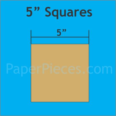 5" Squares