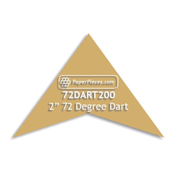 2" 72 Degree Dart