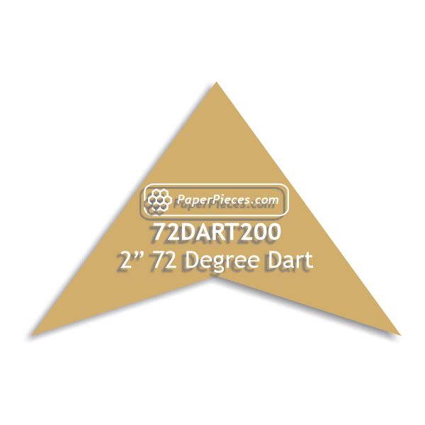 2" 72 Degree Dart