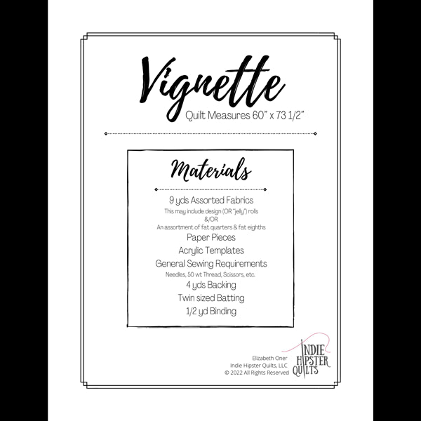 Vignette by Liz Oner of Indie Hipster Designs