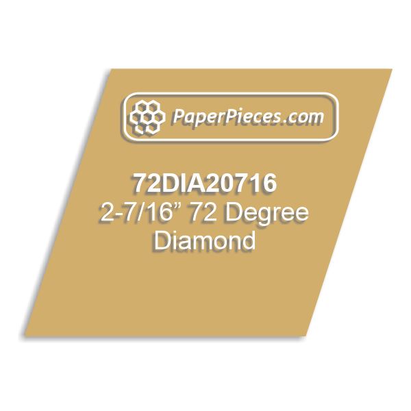 2-7/16" 72 Degree Diamond