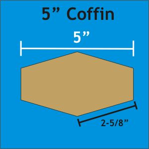 5" Coffins