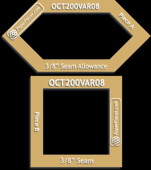 2" Octagon Variation 08