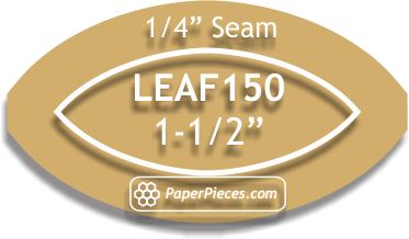 1-1/2" Leaf