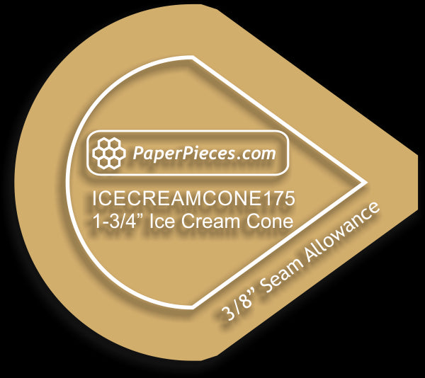 1-3/4" Ice Cream Cone