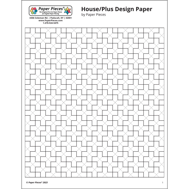 House Plus Design Sheet (FREE PDF Download)