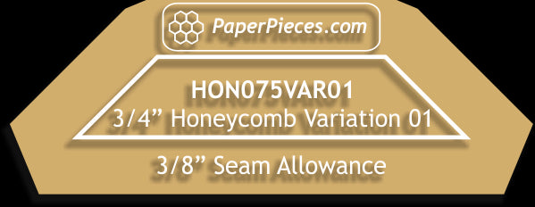 3/4" Honeycomb Variation 01