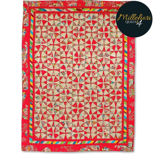 Dancing Cheek to Cheek found in Millefiori Quilts 4 by Willyne Hammerstein