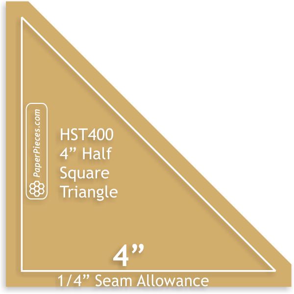 4" Half Square Triangles